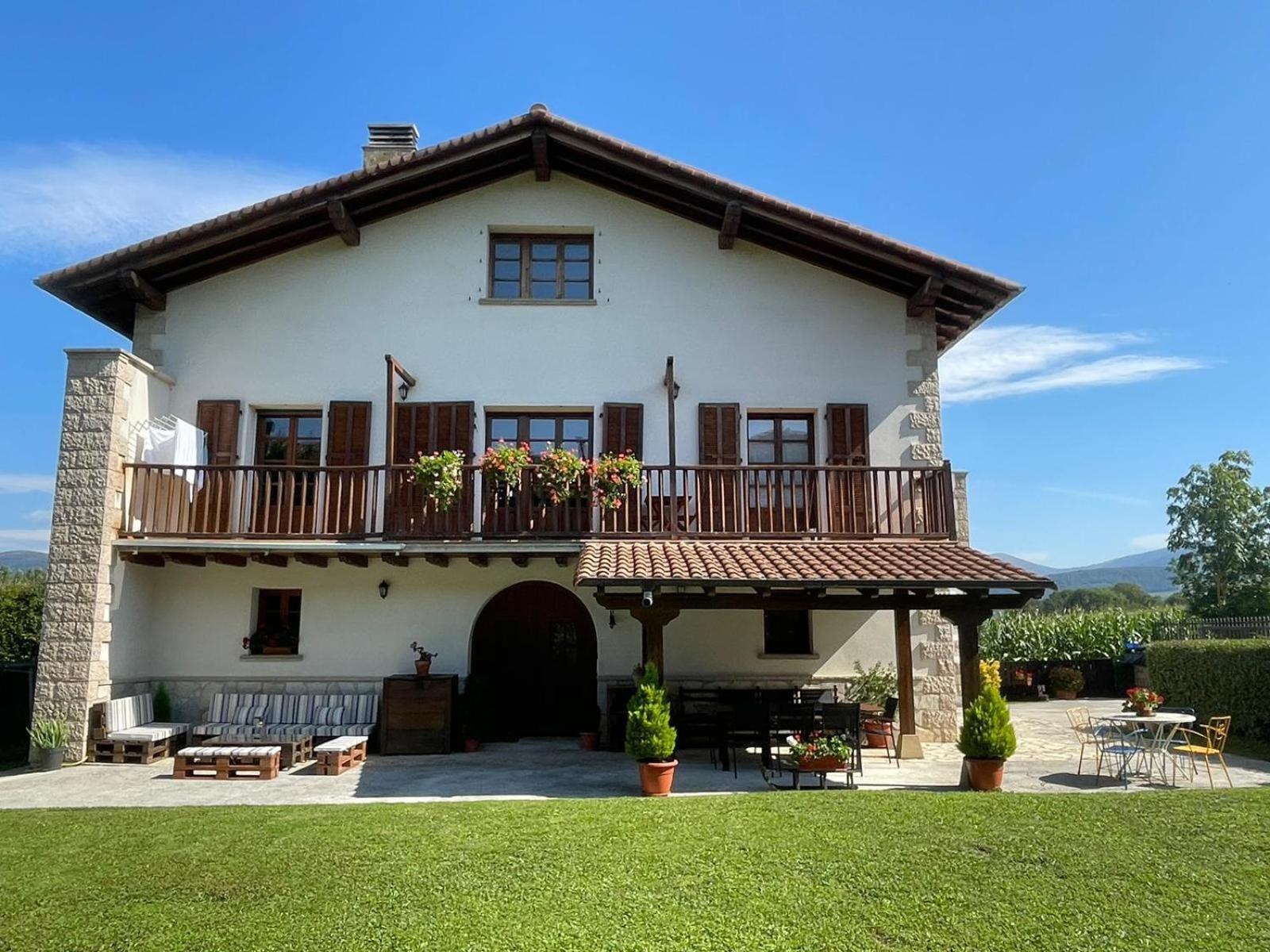 Casa Rural Galain Lizaso ภายนอก รูปภาพ